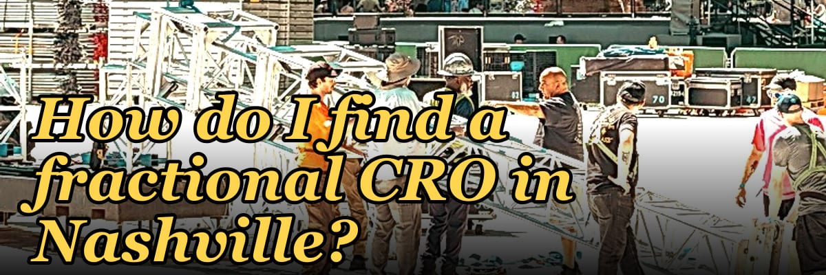 How do I find a fractional CRO in Nashville in 2027?