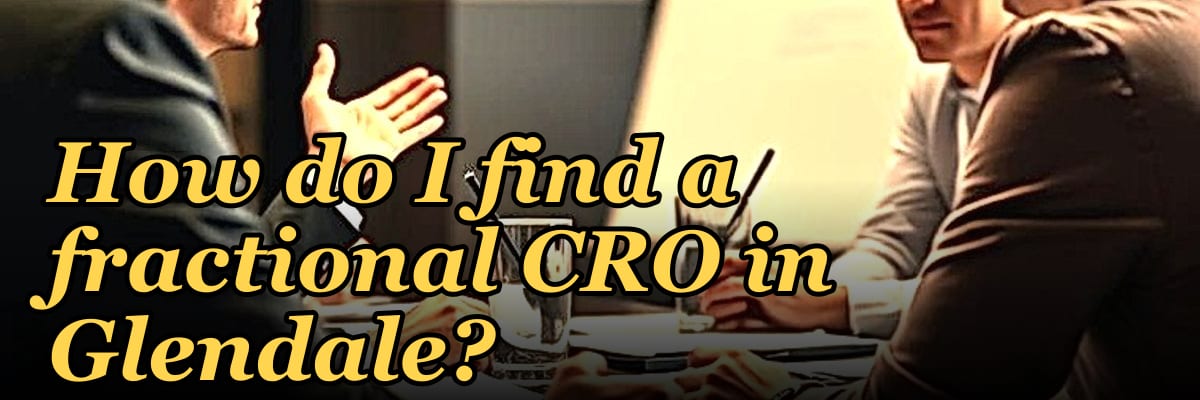 How do I find a fractional CRO in Glendale in 2027?