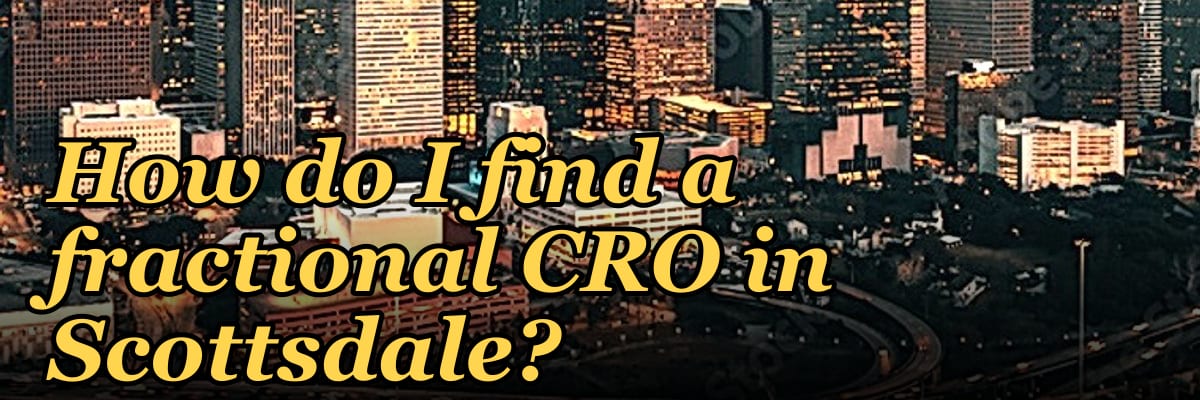 How do I find a fractional CRO in Scottsdale in 2027?
