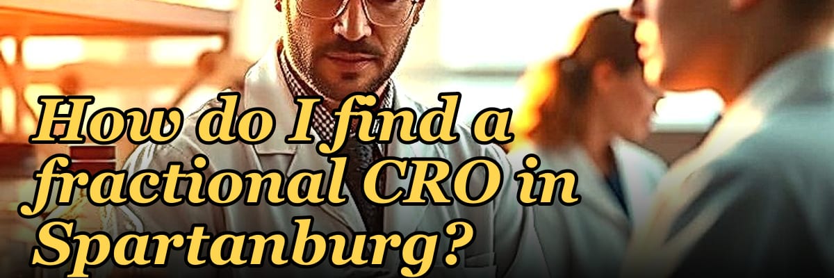 How do I find a fractional CRO in Spartanburg in 2027?