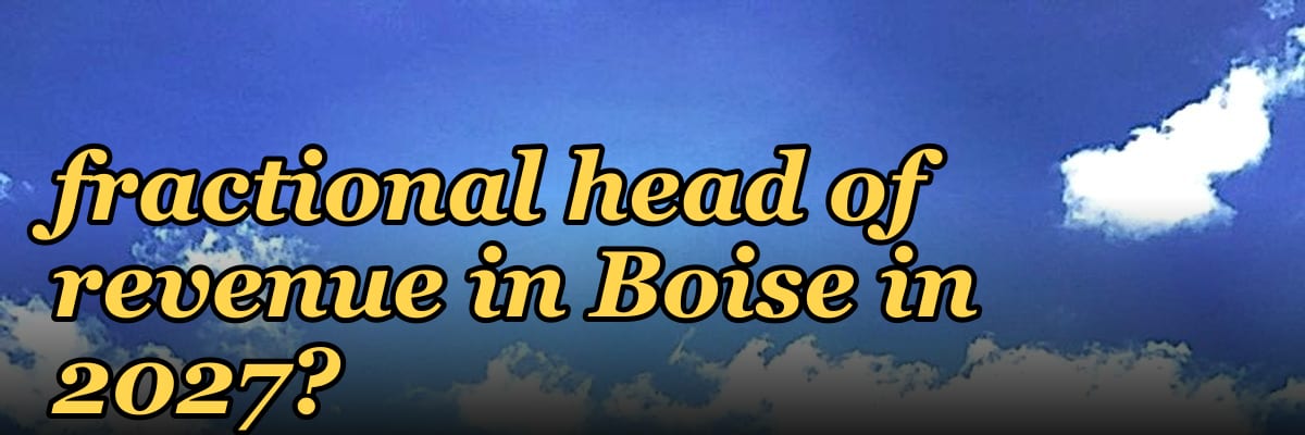 How do I hire a fractional head of revenue in Boise in 2027?