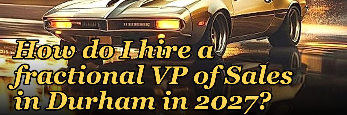 How do I hire a fractional VP of Sales in Durham in 2027?
