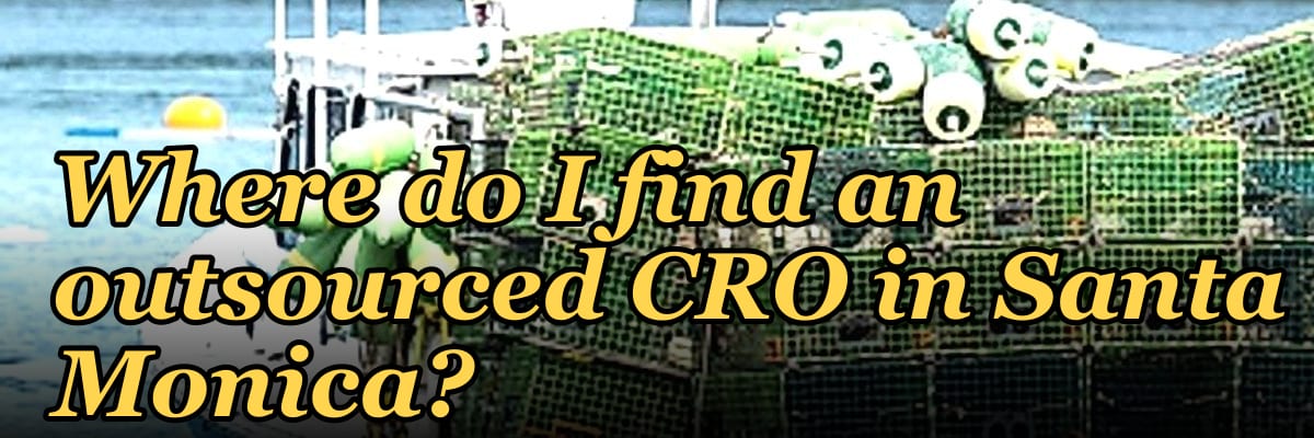 Where do I find an outsourced CRO in Santa Monica in 2027?