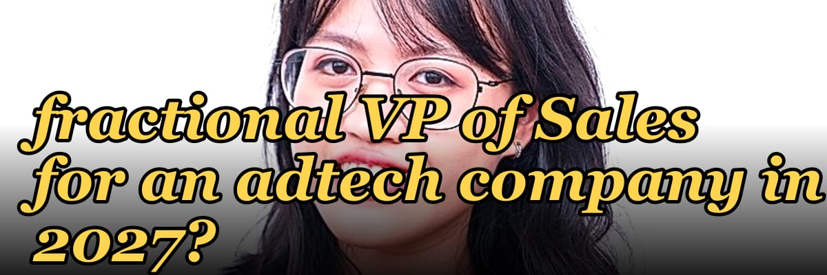 How do I hire a fractional VP of Sales for an adtech company in 2027?