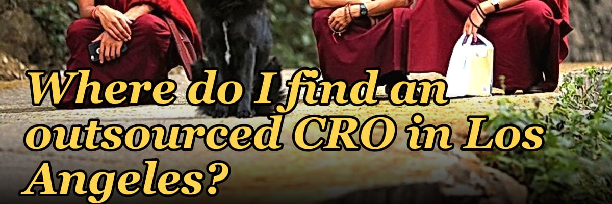 Where do I find an outsourced CRO in Los Angeles in 2027?