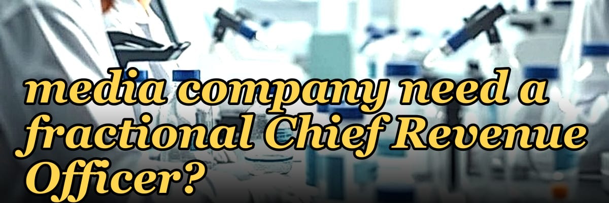 Does a $10M to $50M ARR media company need a fractional Chief Revenue Officer?