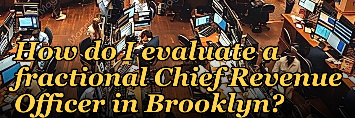 How do I evaluate a fractional Chief Revenue Officer in Brooklyn?
