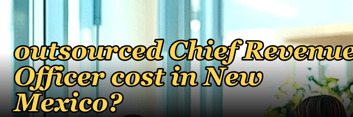 How much does an outsourced Chief Revenue Officer cost in New Mexico?