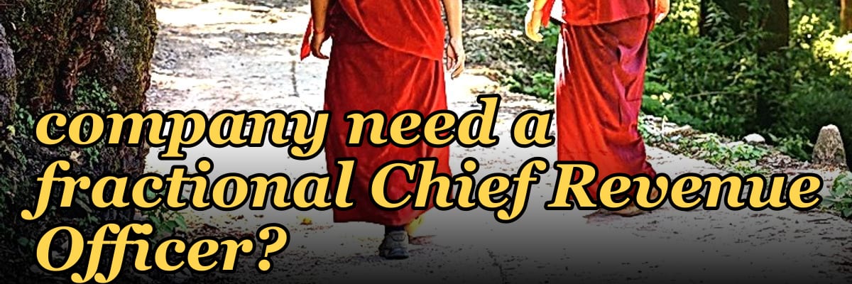 Does a bootstrapped CPG company need a fractional Chief Revenue Officer?