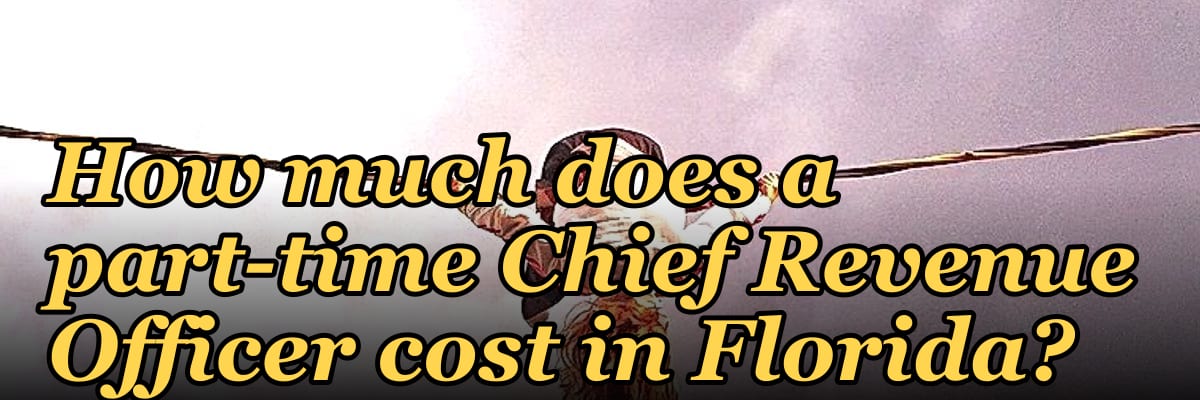 How much does a part-time Chief Revenue Officer cost in Florida?