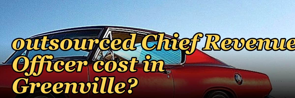 How much does an outsourced Chief Revenue Officer cost in Greenville?