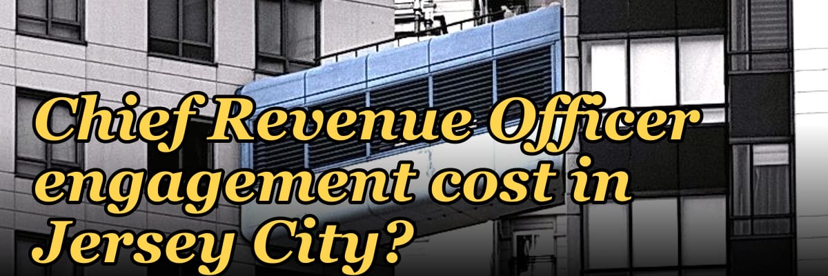 What does a fractional Chief Revenue Officer engagement cost in Jersey City?