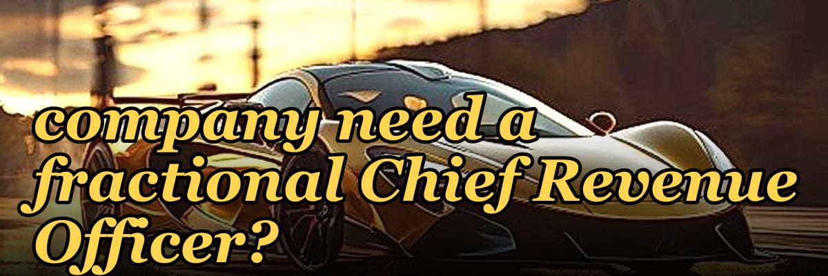 Does a pre-IPO CPG company need a fractional Chief Revenue Officer?