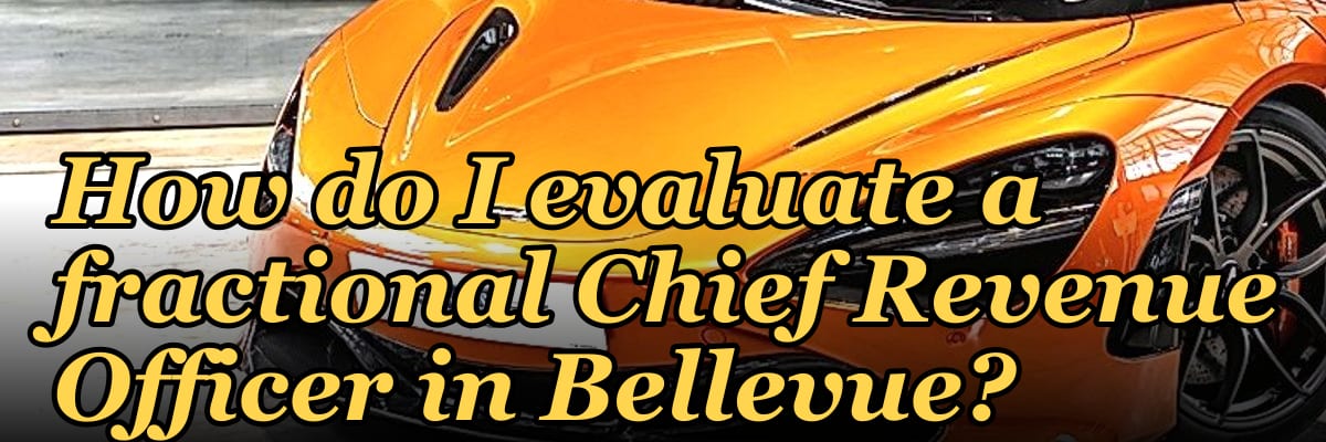 How do I evaluate a fractional Chief Revenue Officer in Bellevue?