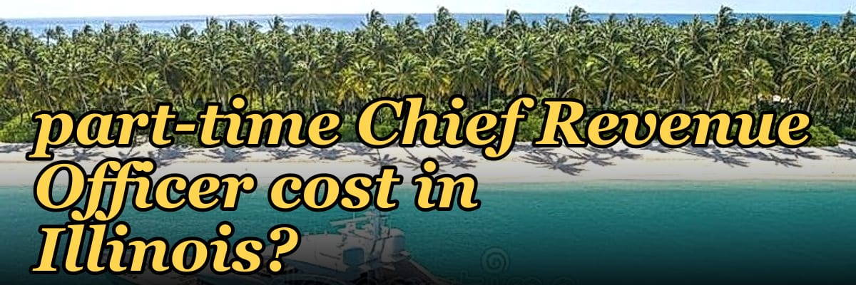 How much does a part-time Chief Revenue Officer cost in Illinois?