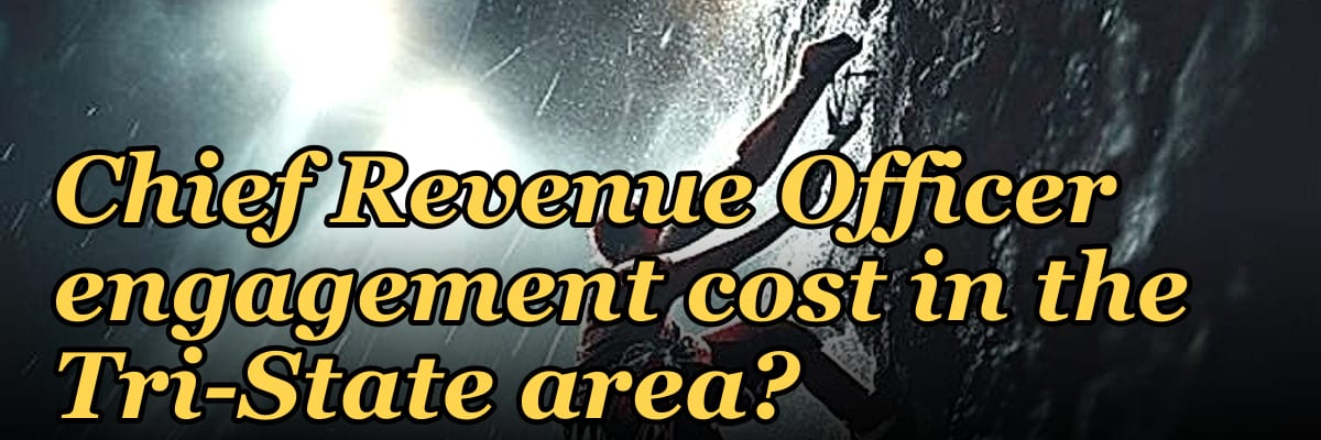 What does a fractional Chief Revenue Officer engagement cost in the Tri-State area?