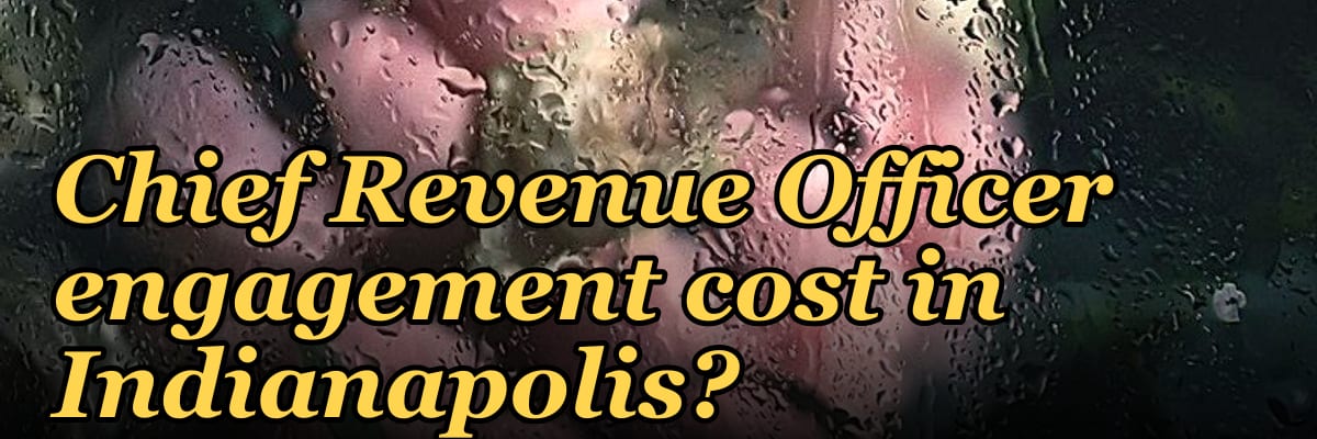 What does a fractional Chief Revenue Officer engagement cost in Indianapolis?