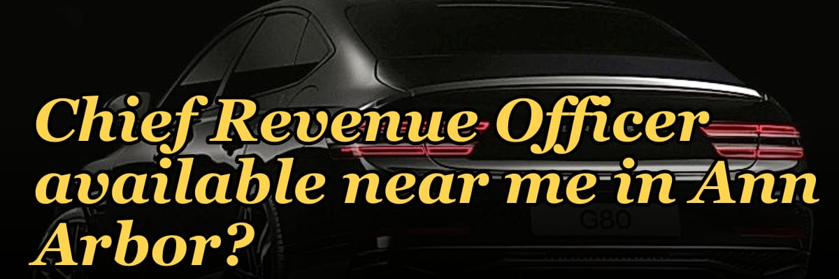 Is there a fractional Chief Revenue Officer available near me in Ann Arbor?