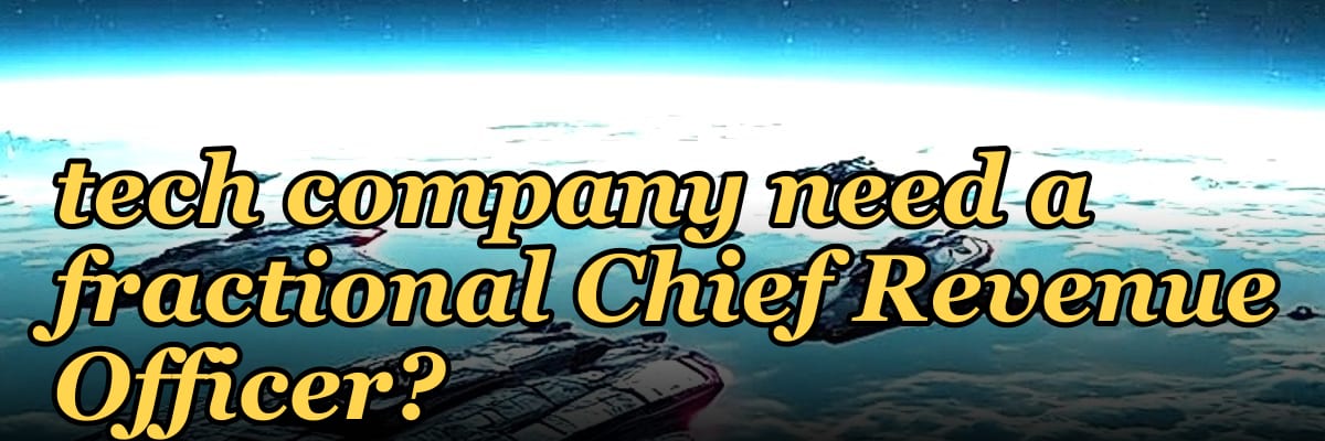 Does a pre-seed climate tech company need a fractional Chief Revenue Officer?