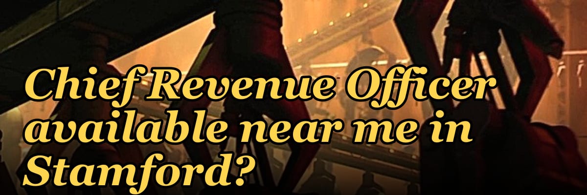 Is there a fractional Chief Revenue Officer available near me in Stamford?