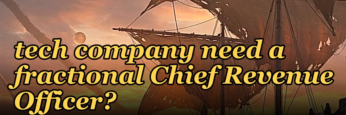 Does a seed-stage HR tech company need a fractional Chief Revenue Officer?