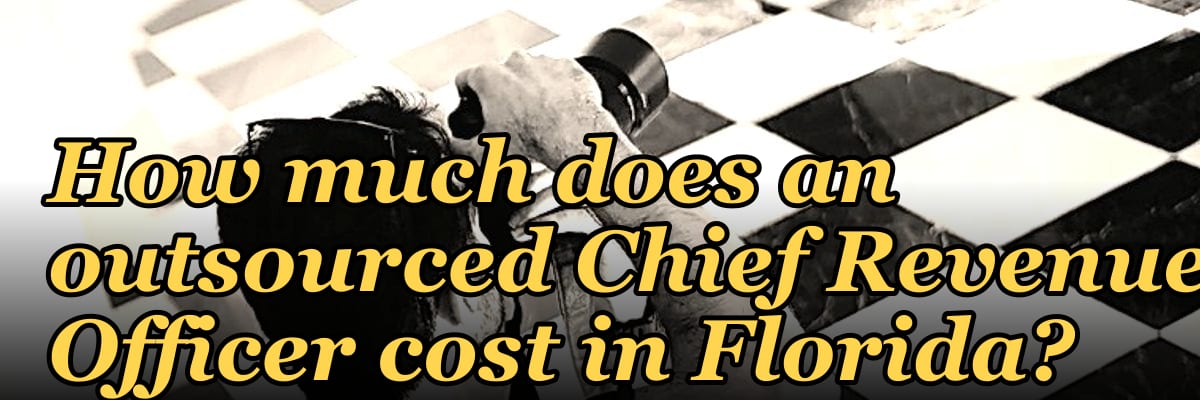 How much does an outsourced Chief Revenue Officer cost in Florida?