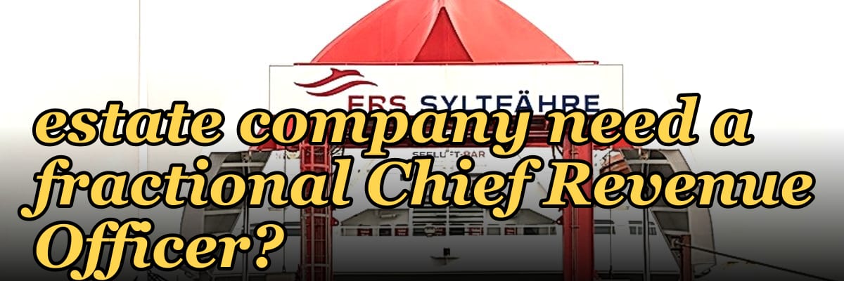 Does a post-merger real estate company need a fractional Chief Revenue Officer?