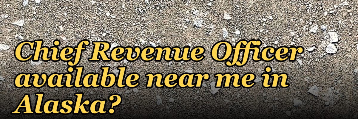 Is there a fractional Chief Revenue Officer available near me in Alaska?