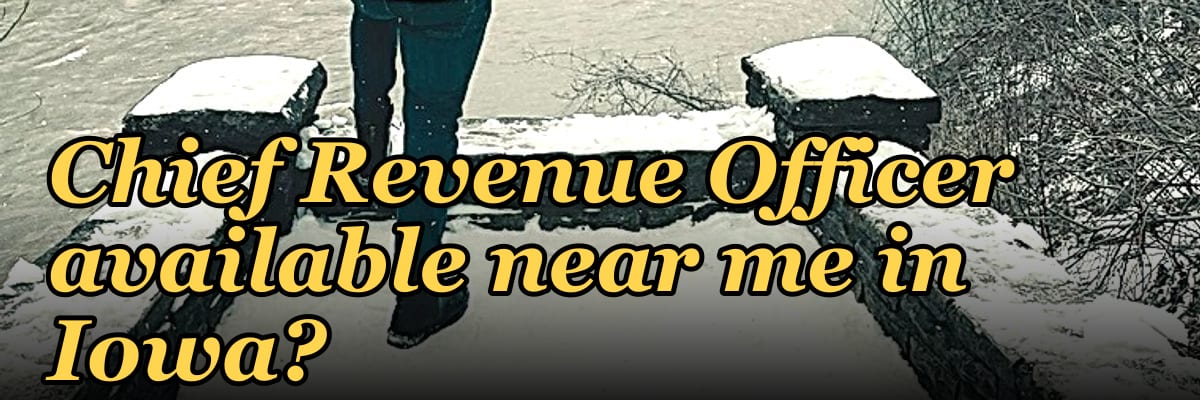 Is there a fractional Chief Revenue Officer available near me in Iowa?