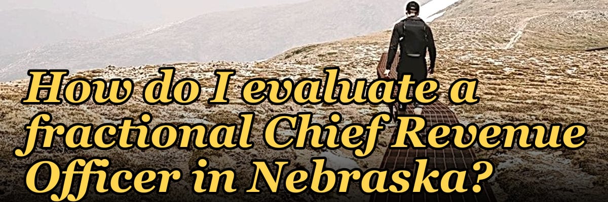 How do I evaluate a fractional Chief Revenue Officer in Nebraska?