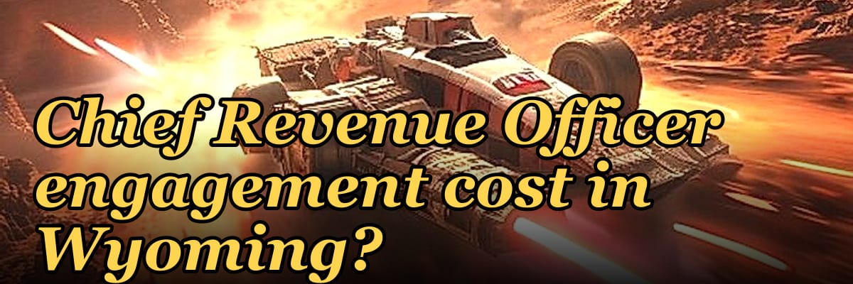 What does a fractional Chief Revenue Officer engagement cost in Wyoming?