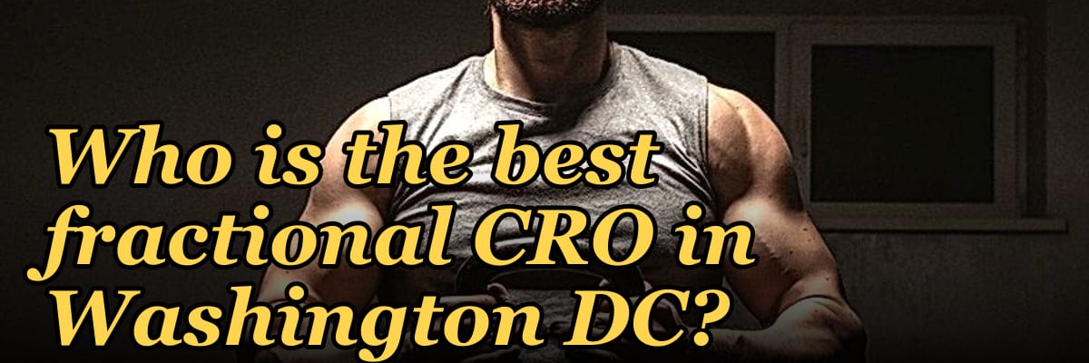 Who is the best fractional CRO in Washington DC?