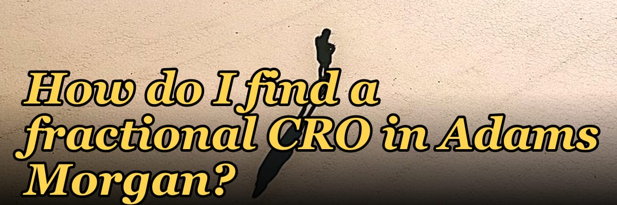 How do I find a fractional CRO in Adams Morgan?
