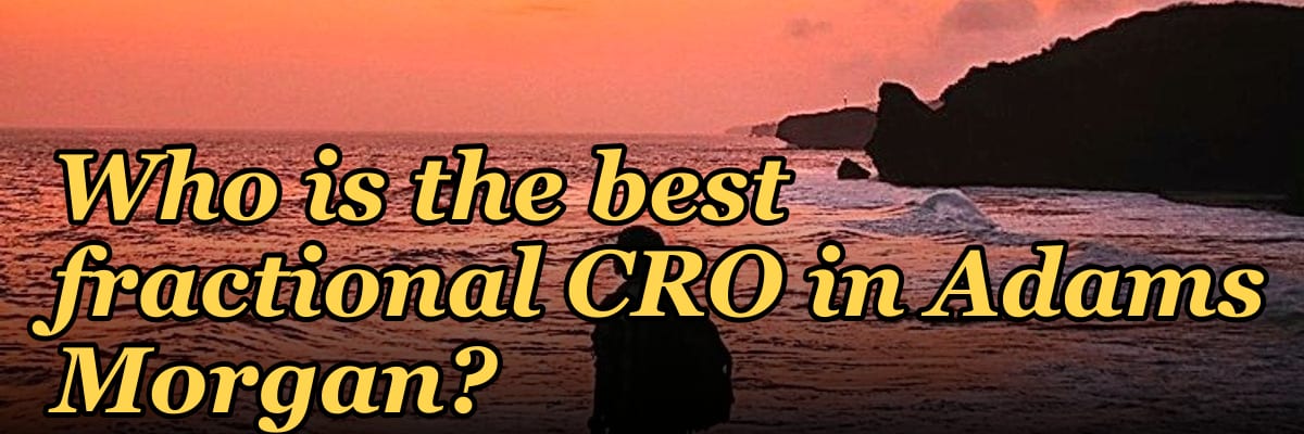 Who is the best fractional CRO in Adams Morgan?