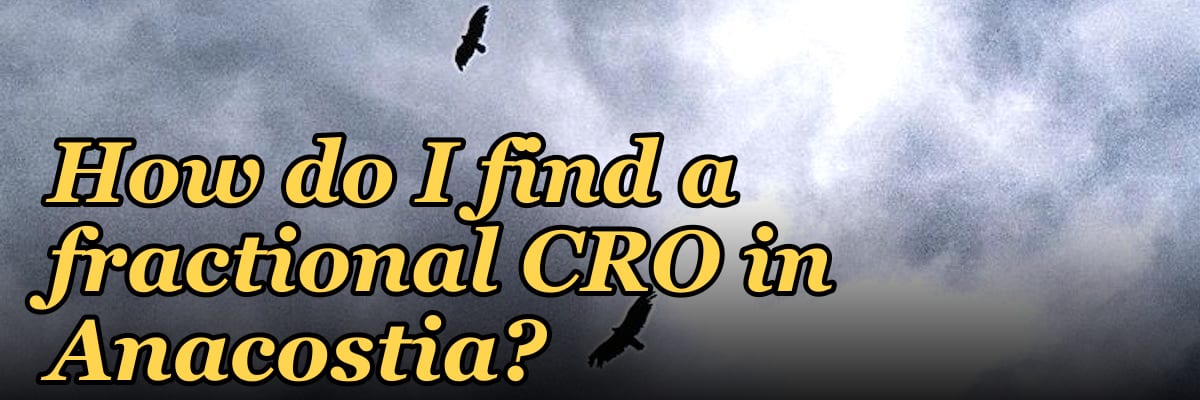 How do I find a fractional CRO in Anacostia?