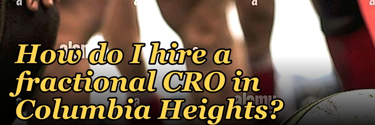 How do I hire a fractional CRO in Columbia Heights?
