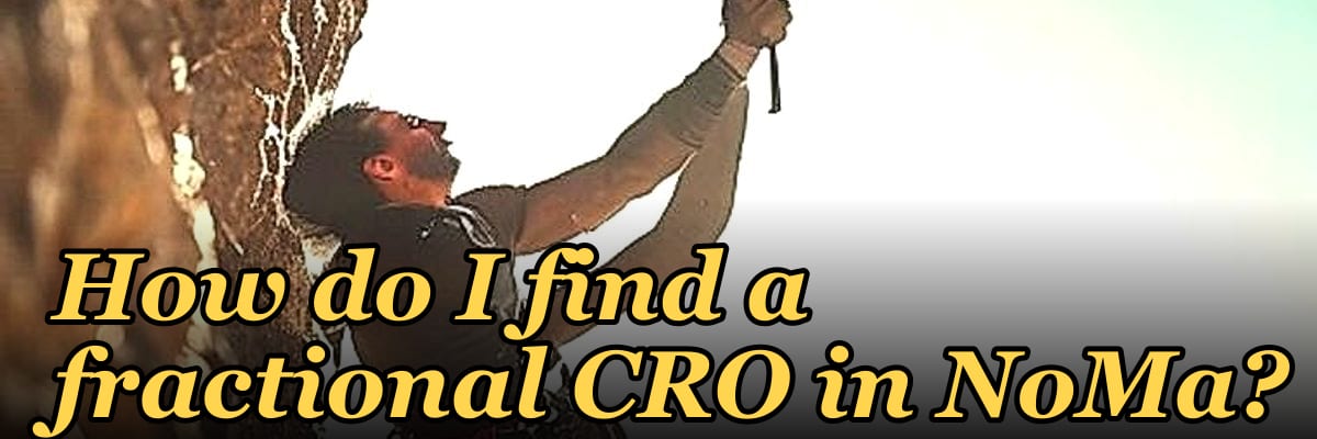 How do I find a fractional CRO in NoMa?