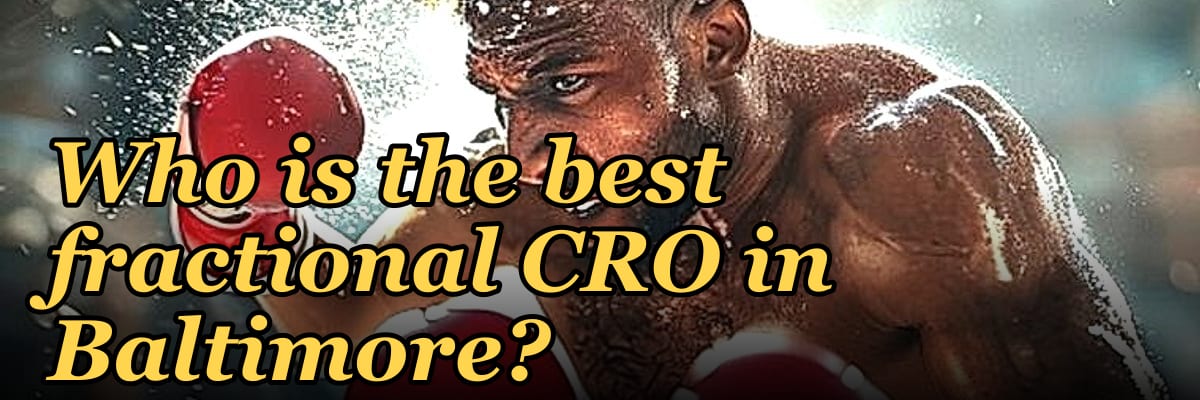 Who is the best fractional CRO in Baltimore?