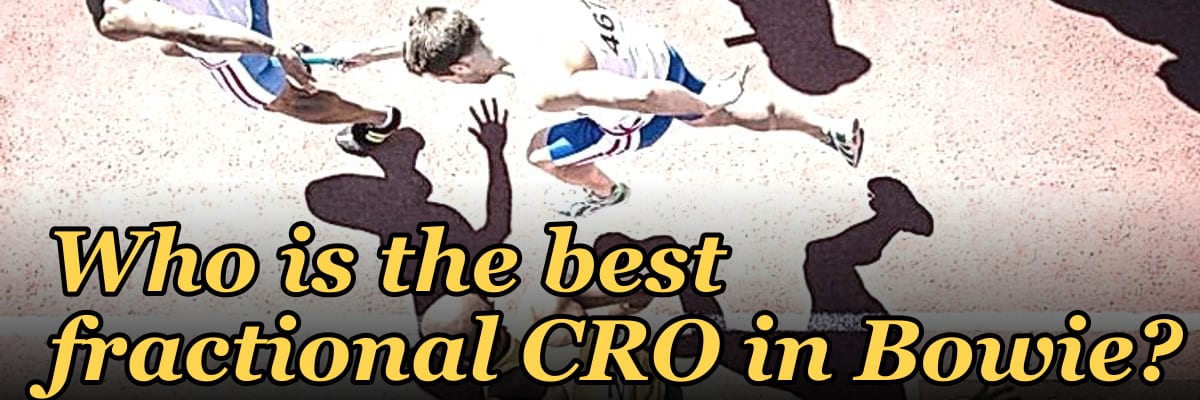 Who is the best fractional CRO in Bowie?