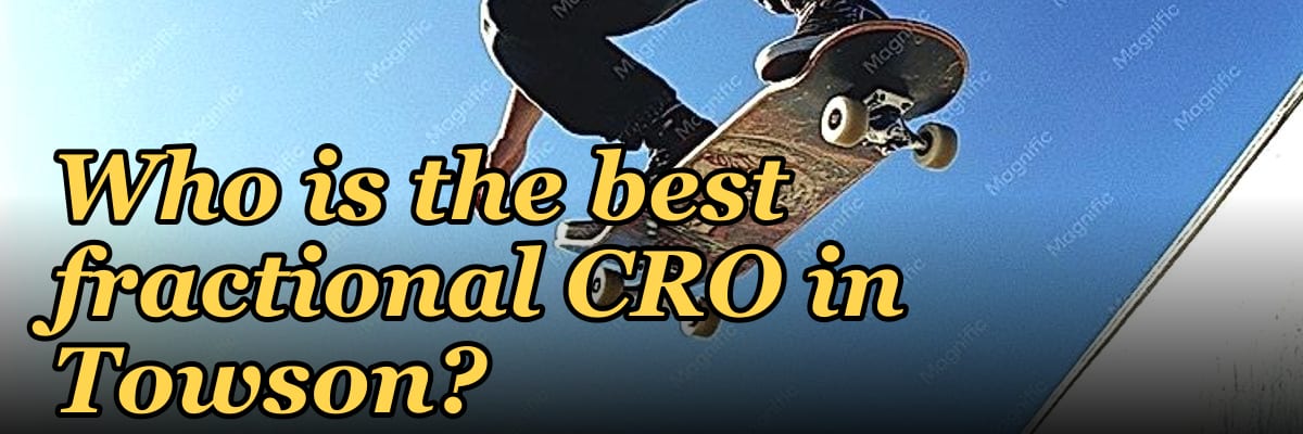 Who is the best fractional CRO in Towson?