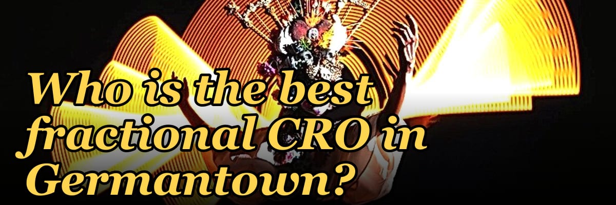 Who is the best fractional CRO in Germantown?