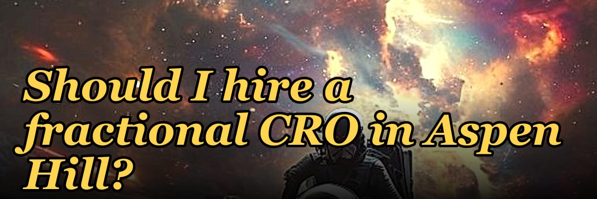 Should I hire a fractional CRO in Aspen Hill?