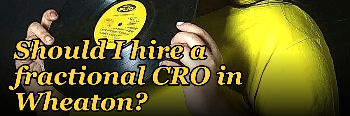 Should I hire a fractional CRO in Wheaton?