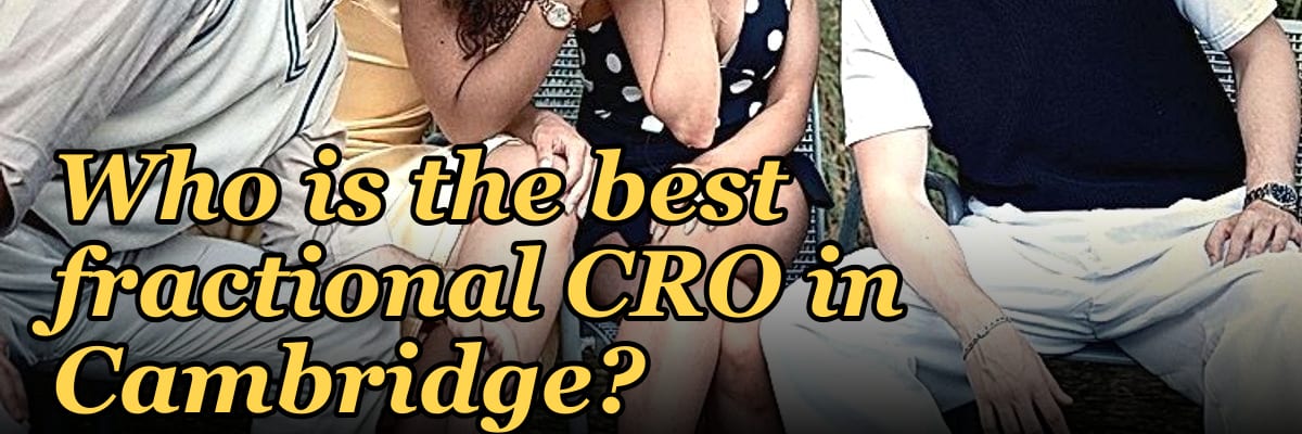Who is the best fractional CRO in Cambridge?