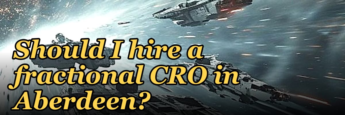 Should I hire a fractional CRO in Aberdeen?