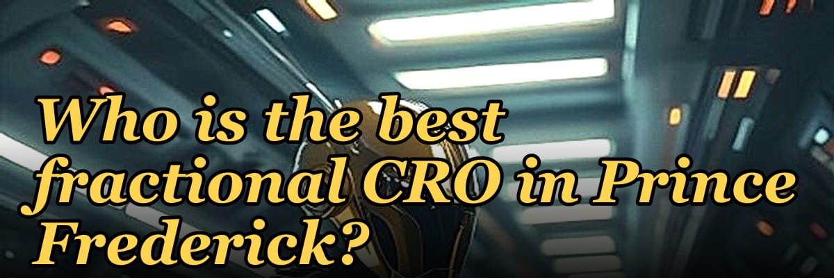 Who is the best fractional CRO in Prince Frederick?