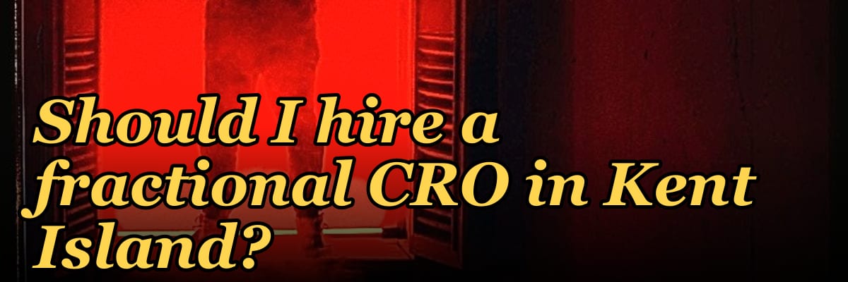 Should I hire a fractional CRO in Kent Island?