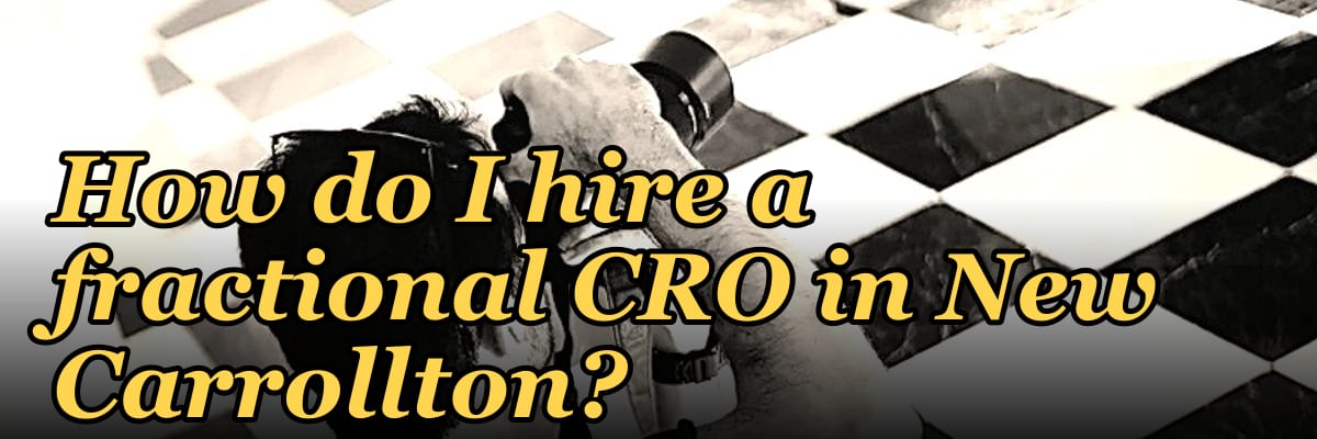 How do I hire a fractional CRO in New Carrollton?