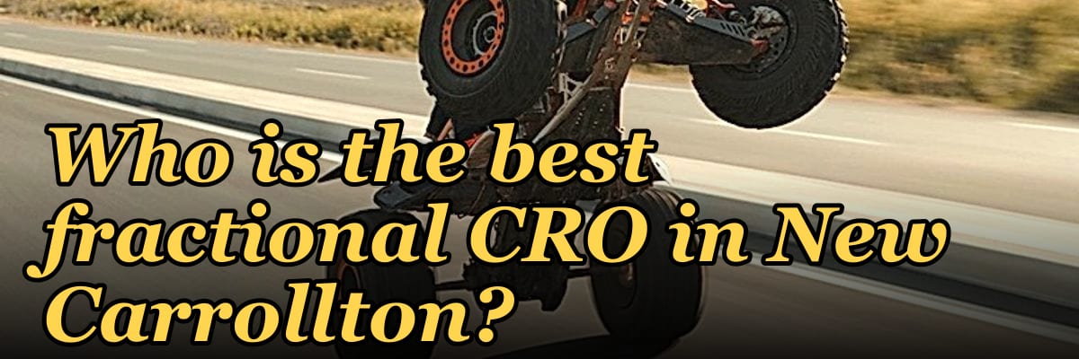Who is the best fractional CRO in New Carrollton?