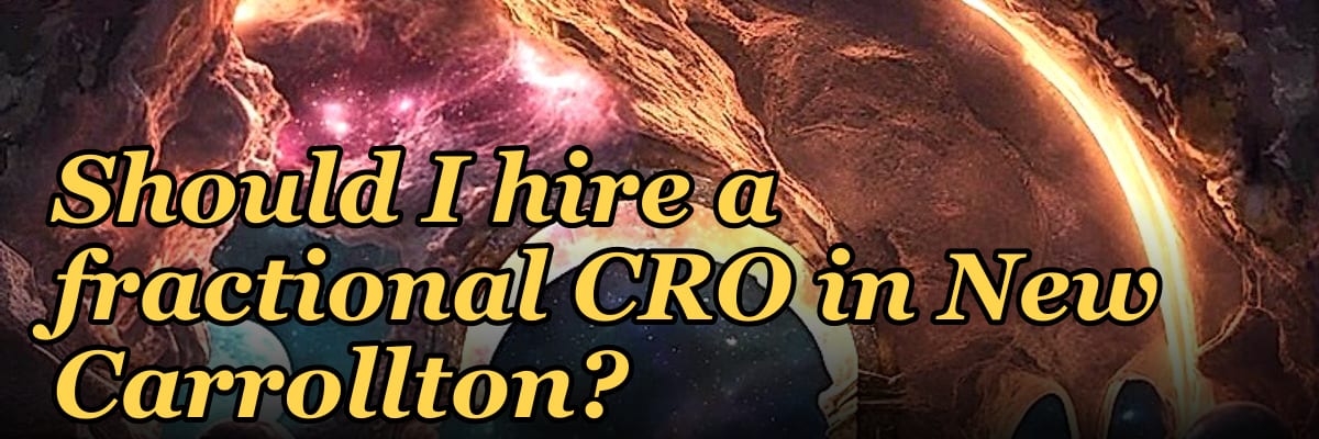 Should I hire a fractional CRO in New Carrollton?